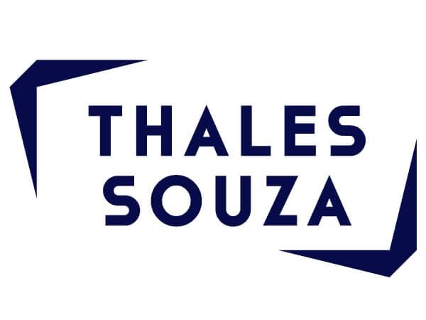 Logo Thales Souza em Azul